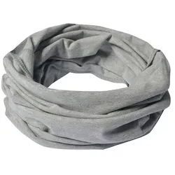 Kinder Baumwolle Schlauchschal Grau-L - Grau