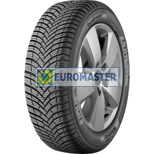 Kleber Quadraxer 2 M+S 3PMSF 165/70 R14 81T Ganzjahresreifen - Autoreifen mit hervorragender Traktion bei allen Wetterbedingungen, ideal für sichere Fahrten das ganze Jahr über.