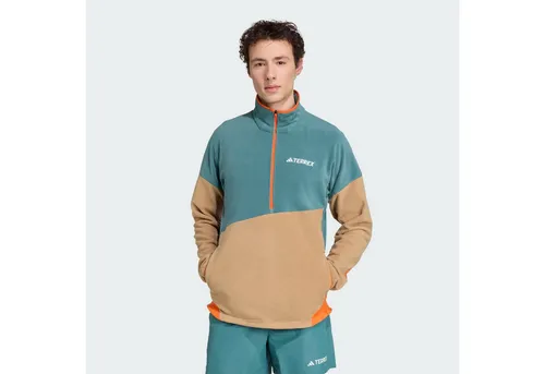 adidas TERREX MULTI CLIMAWARM FLEECE OBERTEIL - Funktionsjacke für Outdoor-Abenteuer mit CLIMAWARM-Technologie für optimale Wärme und Feuchtigkeitsmanagement. Hergestellt aus 100% recycelten Materialien für nachhaltigen Komfort.