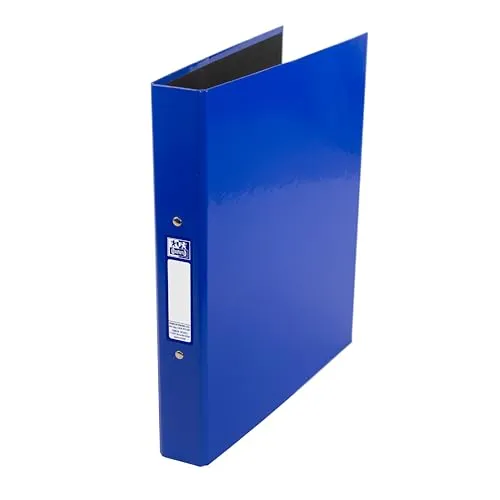 Oxford Premium A4-Ringbuch, blau, Einzelordner, 25 mm Kapazität