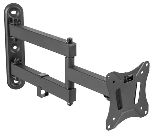 RICOO TV-Wandhalterung S7211 - Schwenkbar und Neigbar für bis zu 27 Zoll - TV-Halterung für Innenräume, schwenkbar bis 180° und neigbar, ideal für platzsparende Montage und flexibles Seherlebnis.