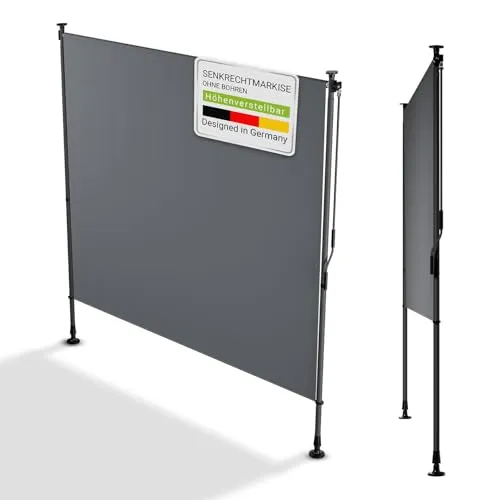 Juskys Senkrechtmarkise Barbados 200x310 cm von Juskys