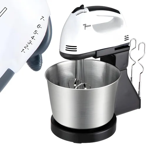 Retoo Handmixer 450W mit Schüssel – Elektrischer Standmixer