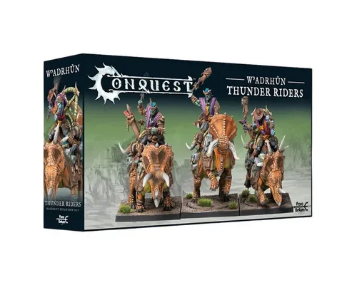 Para Bellum Wargames Conquest W'adrhun Th Spielfigur - Detailreiche Plastikminiatur für Strategiespiele, ideal für Sammler und Hobbyisten. Enthält 3 Modelle und Zubehör für spannende Schlachten.