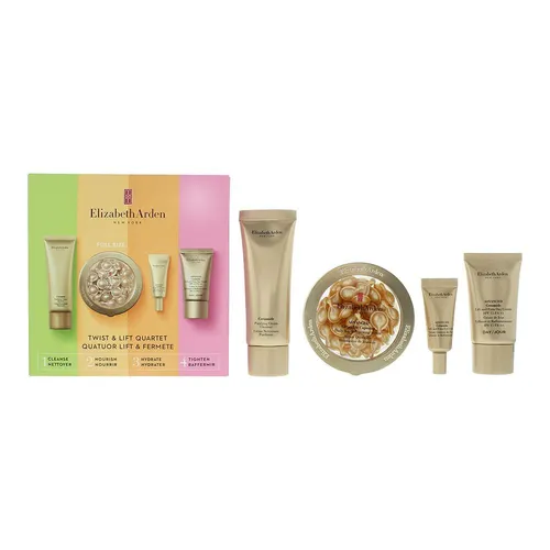 Elizabeth Arden Advanced Ceramide 4-teiliges Geschenkset für Frauen - Sets & Geschenkideen, enthält 4 hochwertige Produkte für eine jugendliche Hautpflege und Anti-Aging-Effekte.