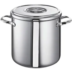 Schulte Ufer Suppentopf Romana i 20 cm 5 ltr. Edelstahl - Kochtöpfe mit energiesparendem Kupferboden, ideal für Eintöpfe und Suppen. Der hochwertige Edelstahl ist robust und die praktische Innenskalierung sorgt für einfaches Dosieren!