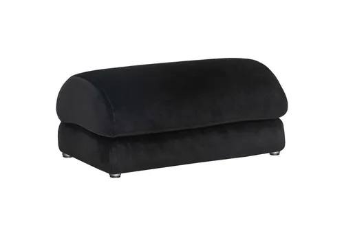 Homcom Fußstütze Schwarz, 22x15x32 cm