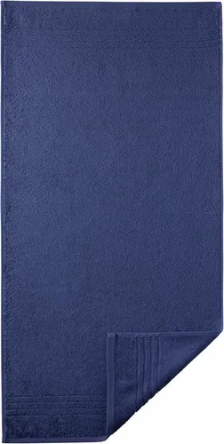 Egeria Badetücher Madison, Walkfrottee (1-St), Uni-Programm mit Streifenbordüre, reine Baumwolle