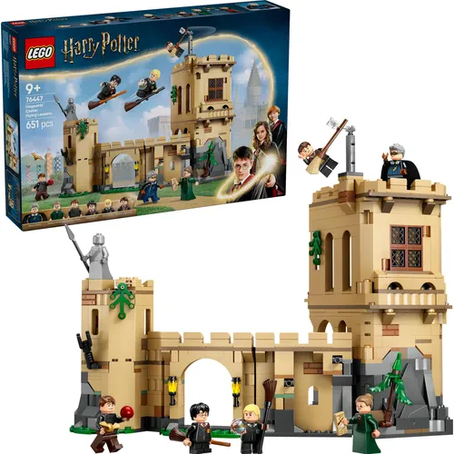 LEGO Harry Potter Schloss Hogwarts: Flugstunden - Abenteuerspielset mit 6 Minifiguren - Erlebe magische Abenteuer mit dem LEGO Harry Potter Schloss Hogwarts: Flugstunden. Dieses Set enthält 6 Minifiguren und bietet kreative Rollenspielmöglichkeiten für Kinder ab 9 Jahren.