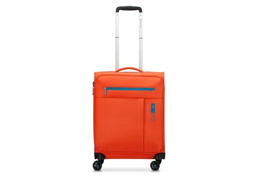 RONCATO Handgepäck-Trolley Lite Soft, 4 Rollen, Polyester in orange von Valigeria Roncato