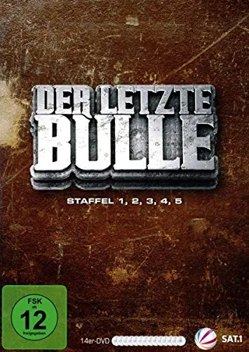 Der letzte Bulle - Staffel 1-5 auf 14 DVDs - Packende Krimiserie aus Deutschland, ideal für Fans von spannenden Ermittlungen und mit einer Altersfreigabe ab 12 Jahren.