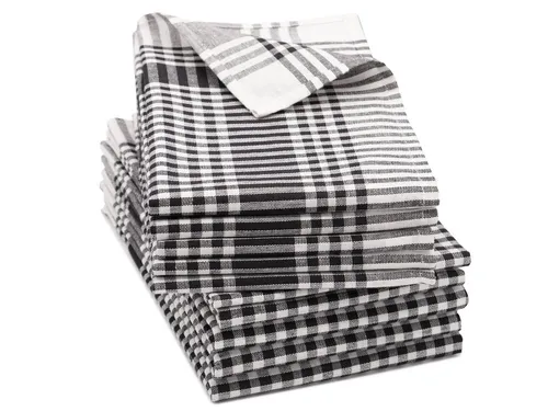 Geschirrtücher Schwarz von Zollner