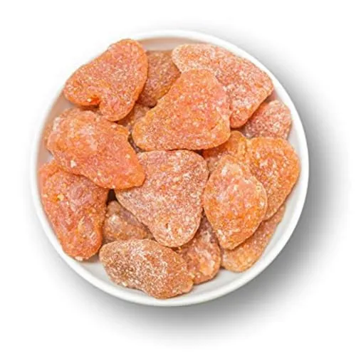 Frucht getrocknete Erdbeeren kandiert 500 g I Trockenfrüchte für Joghurt Quark Müslimischung I Erdbeeren getrocknet als Energielieferant I kandierte Früchte zum Backen I Premium Qualität 1001