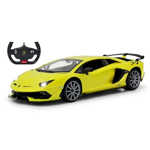 JAMARA 405171 - Lamborghini Aventador SVJ 1:14 2,4GHz, offiziell lizenziert mit 1 Stunde Fahrzeit und perfekt nachgebildeten Details