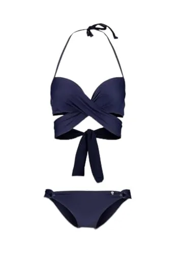 Produktbild S.OLIVER Push-Up-Bikini Damen Gr. 36 in Marine