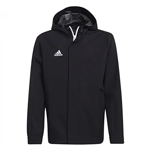 adidas Performance Entrada 22 Allwetterjacke Kids - Funktionsjacke mit atmungsaktiver, wärmender und strapazierfähiger Ausstattung, ideal für aktive Kinder bei jedem Wetter.