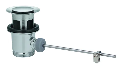 GROHE Ablaufgarnitur 28910000 - Chrom, langlebige Oberfläche und sparsame Grohe EcoJoy Technologie für reduzierten Wasserverbrauch