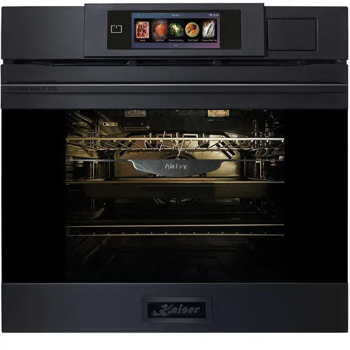 Kaiser EH 6341 Einbaubackofen mit Dampfreinigung - Der 86L Einbaubackofen bietet eine energieeffiziente Nutzung (A+) und eine moderne Dampfreinigungsfunktion für unkomplizierte Pflege. Ideal für Ihre Küche!