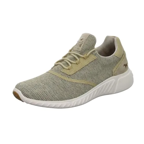Mustang Sneaker - Modische Slipper aus Kunstleder/Textil - Stylische Sneaker von MUSTANG mit optimaler Schnürung für perfekten Sitz. Weich gepolstert für hohen Tragekomfort und sportliches Design - ideal für jeden Anlass.
