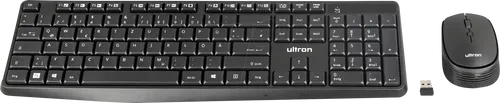 ULTRON 364180 - Tastatur-/Maus-Kombination, Funk, Layout: Deutschland
