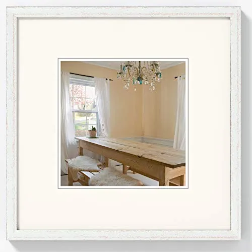 walther design Bilderrahmen silber 13 x 13 cm Peppers Holzrahmen BP313S