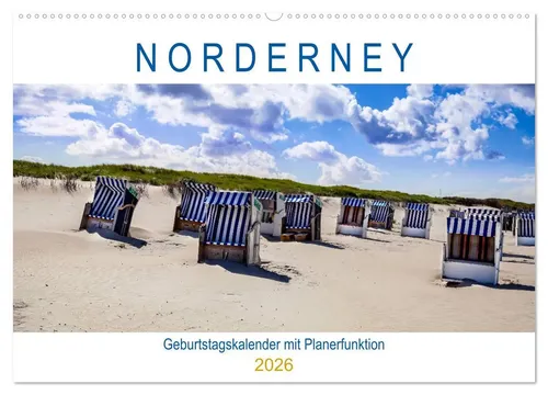 Andrea Dreegmeyer | NORDERNEY Geburtstagskalender mit Planerfunktion...