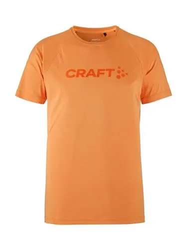 Craft Herren Core Essence Logo Tee M T-Shirt, Sour, L EU von Craft