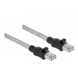 Delock RJ45 Kabel Cat.6A U/FTP 5 m - Hochgeschwindigkeits-Netzwerk - Netzwerkkabel Cat.6A U/FTP mit robustem Metallmantel für maximale Signalqualität und hohe Übertragungsraten, ideal für anspruchsvolle Netzwerkanwendungen.