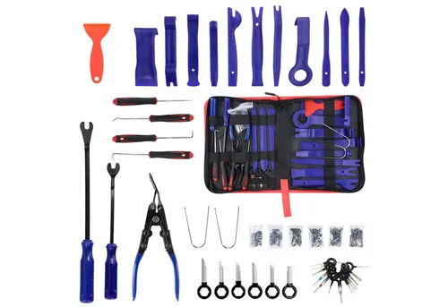 Hikity Demontagewerkzeug Innenraumverkleidung-Werkzeug zumEin- und AusbauvonCar-Audio-Systemen, (228-tlg), 228tlg Werkzeug für Verkleidungen Entfernungsset