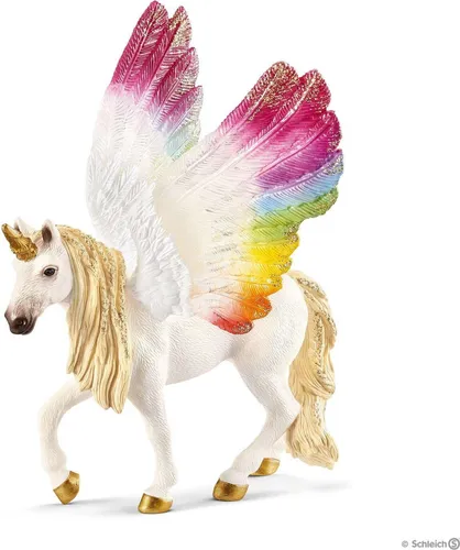 Schleich Geflügeltes Regenbogeneinhorn 70576