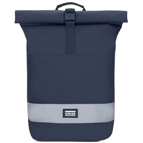 OAK25 Every Day Rolltop Rucksack Blau für Damen & Herren