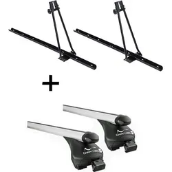Fahrradträger ORION + Relingträger Quick L für Audi Q3 ab 2011