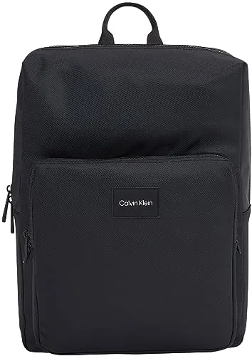 Calvin Klein CK Must T Squared Backpack, Herren in schwarz von Calvin Klein