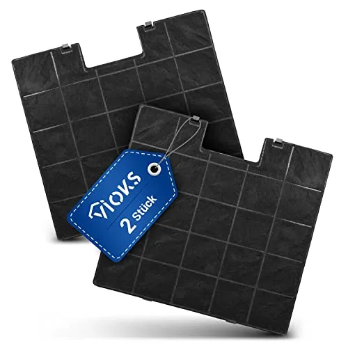 SET 2x Kohlefilter für Gorenje Dunstabzugshaube 300x280mm - Aktivkohlefilter für effektive Geruchsbeseitigung, kompatibel mit verschiedenen Gorenje Modellen, ideal für saubere Luft in Ihrer Küche.