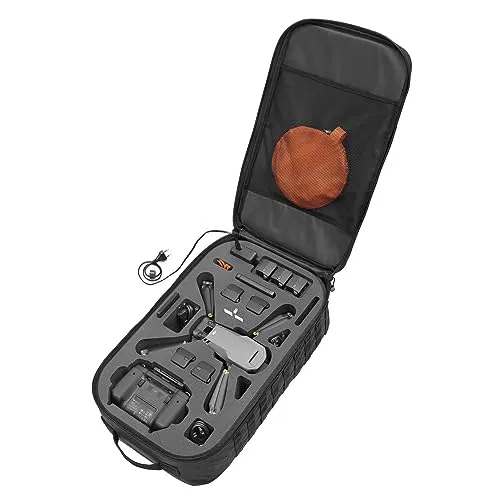 TOMcase Profi Rucksack für DJI Mavic 3 / Pro/Classic, „Ready to Fly“, viel Zubehör + “Akkus Laden im Koffer”Funktion