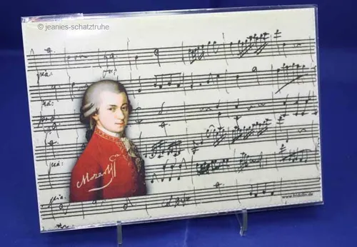 Brillenputztuch / Reinigungstuch / Microfasertuch  MOZART