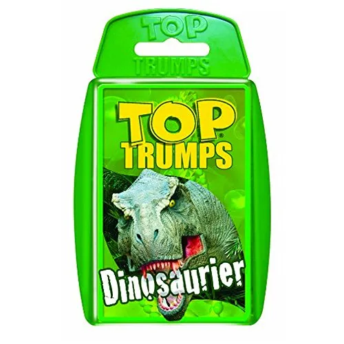 Winning Moves 60017 Dino Top Trumps - Dinosaurier, Trumpfspiel