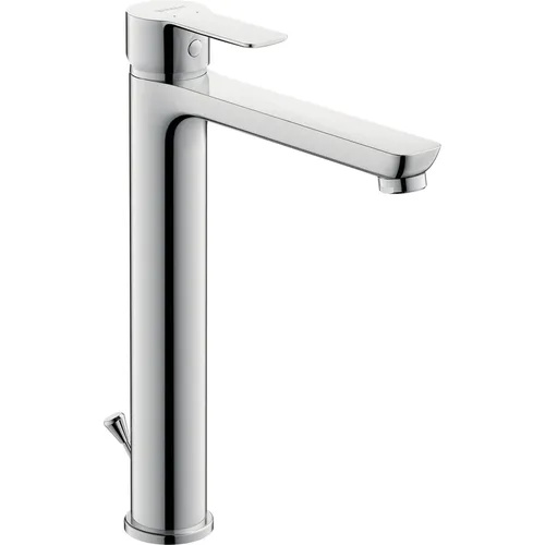 Duravit A.1 Waschtischarmatur XL - Eleganter Wasserhahn für Ihr Bad - Touch-On-Wasserhahn für Badezimmerwaschbecken mit langlebiger Keramikkartusche und erhöhtem Auslauf für großzügige Bewegungsfreiheit. Pflegeleichte Chromoberfläche und 5 Jahre Herstellergarantie.