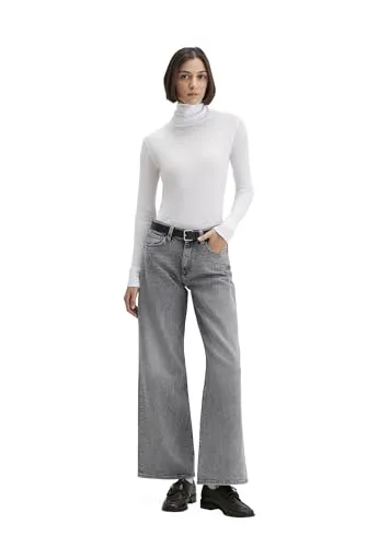 Mavi Damen Malibu Jeans, Light Grey 90's, 27/32