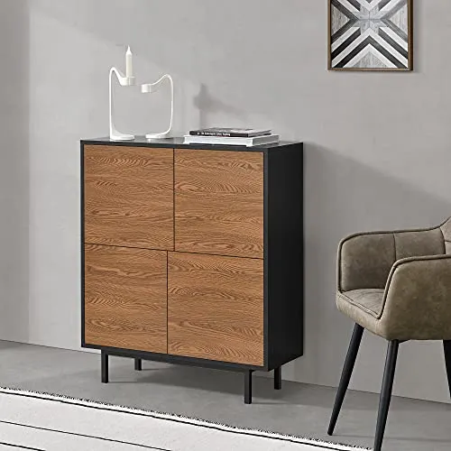 [en.casa] Beistellschrank Gnosjö 80x30x93cm