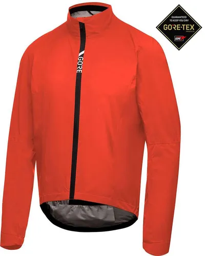 GORE WEAR Herren Torrent Jacke, Rot, S EU - Hochwertige Fahrradjacke für Herren, wasserdicht und extrem atmungsaktiv dank GORE-TEX Active Technologie. Ideal für nasses Wetter, schmale Passform für optimale Beweglichkeit.