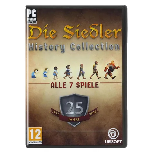 Die Siedler: History Collection - PC - Neu & OVP - Deutsche Version - Strategie-Spiel für PC aus der beliebten Reihe Die Siedler. Erlebe spannende Einzel- und Mehrspielermodi in deutscher Sprache. Ideal für Fans von Aufbauspielen!
