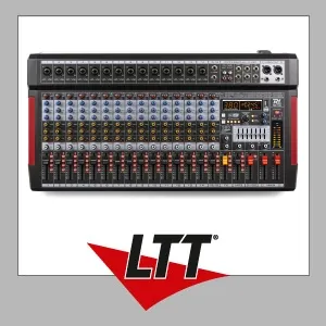 Power Dynamics PDM-T1604 Bühnenmischpult 16-Kanal DSP/MP3