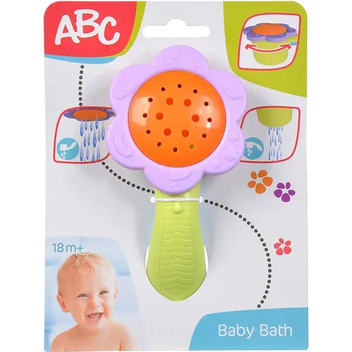 Simba 104010021 - ABC Duschi, Blumenförmiger Wasserschöpfer mit drehbarem Kopf