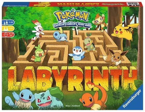 Game Labyrinth Pokemon Ravensburger Polska 4005556270361