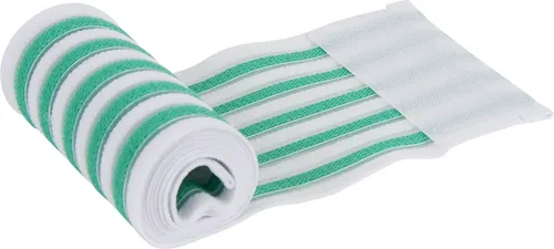 Elastische Fixierbandage Bandage Fixierverband mit Klettverschluss, 120x10 cm