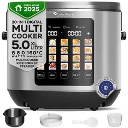 TurboTronic Multikocher DMC23 – 5L, 20 Programme