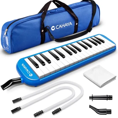 CAHAYA 32 Tasten Melodica für Kinder – Blau von CAHAYA