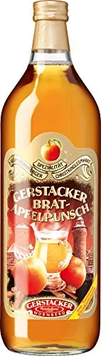 Gerstacker Apfel-Punsch/Glühwein - Herzhafter Glühwein mit fruchtigem Apfelgeschmack, perfekt für kalte Winterabende und gesellige Runden.