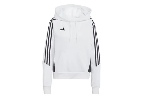 adidas Damen Kapuzenpullover Tiro 24 Sweat Hoodie W - Hoodies für Frauen, aus 70% Baumwolle für hohen Tragekomfort, ideal für Sport und Freizeit, mit praktischer Kapuze und Regular Fit.